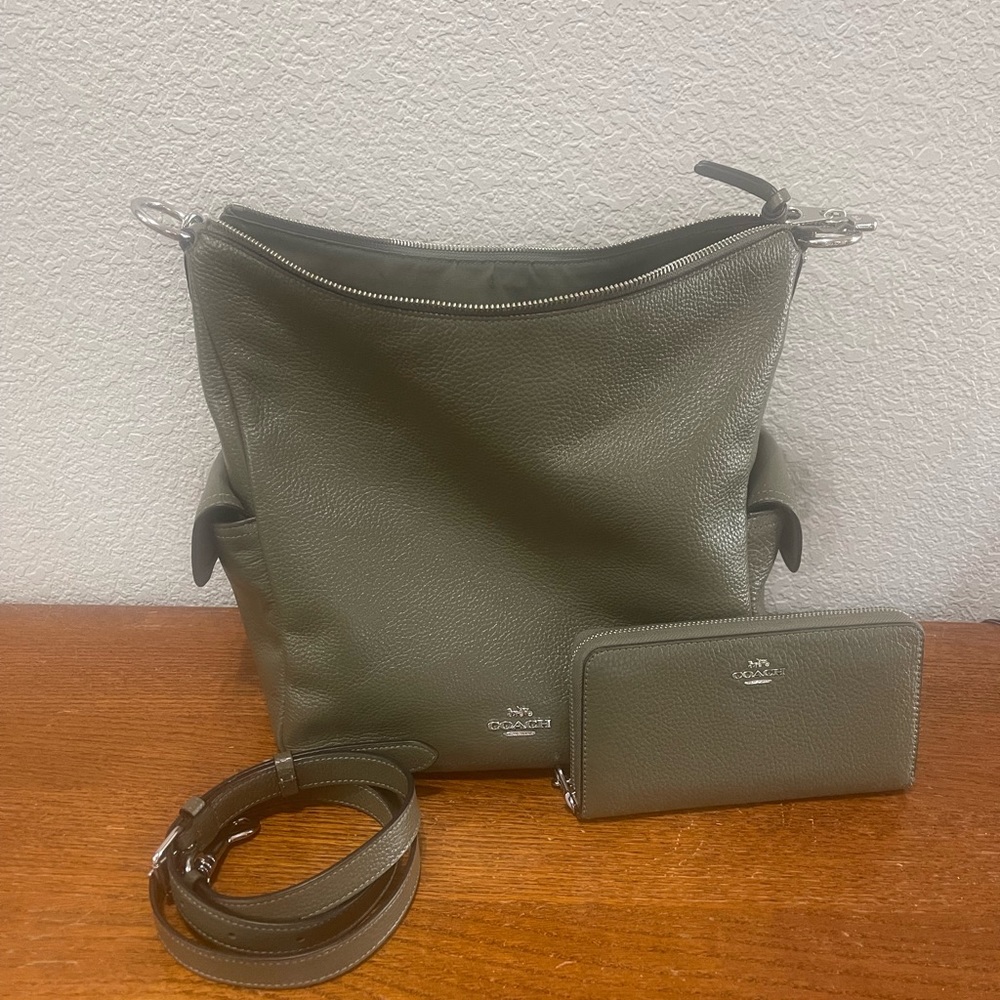 Coach Purse Wallet Set